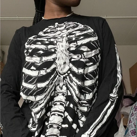 Shirts Long Sleeve Skeleton Shirt Poshmark